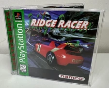 Ridge Racer (Sony PlayStation 1, 1995) PS1 Complete W/ Manual