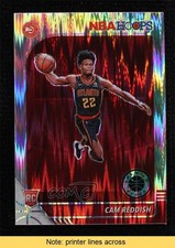 2019 NBA Hoops Premium Stock Rookie Variation Flash Prizm Cam Reddish READ 0c3