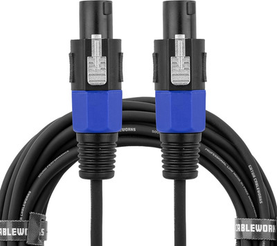 By Gator Cases Backline Series Standard 25 Foot Twist Lock Connector to Twist Lo