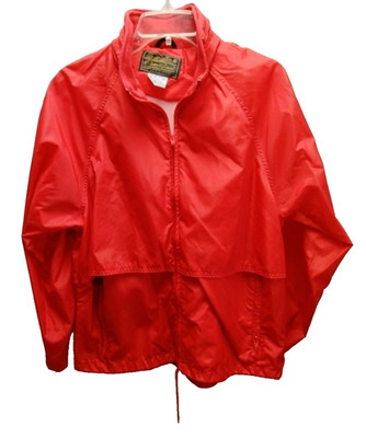 Eddie Bauer Womens Large Hooded Light Rain Jacket