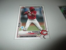 Jose Torres 2021 Bowman Draft 1st Edition #BD-125