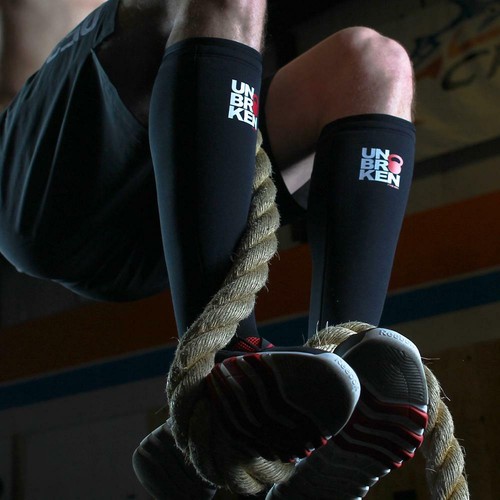 Shin Sleeves + Shin Guards COMBO - Crossfit Box Jump - Unbrokenshop - 第 10/11 張圖片