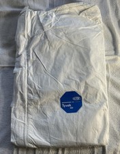 4 Dupont “Tyvek 400” Coveralls With Hood,  Elastic Cuffs, Disposable New