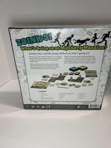 Avalon Hill Scooby Doo in Betrayal at Mystery Mansion Oficial Scooby Doo ~ NUEVO - Imagen 2 de 4