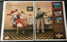 Swing Away Golf - Vintage Funny Golfing Sports Gaming Print Ad / Wall Art