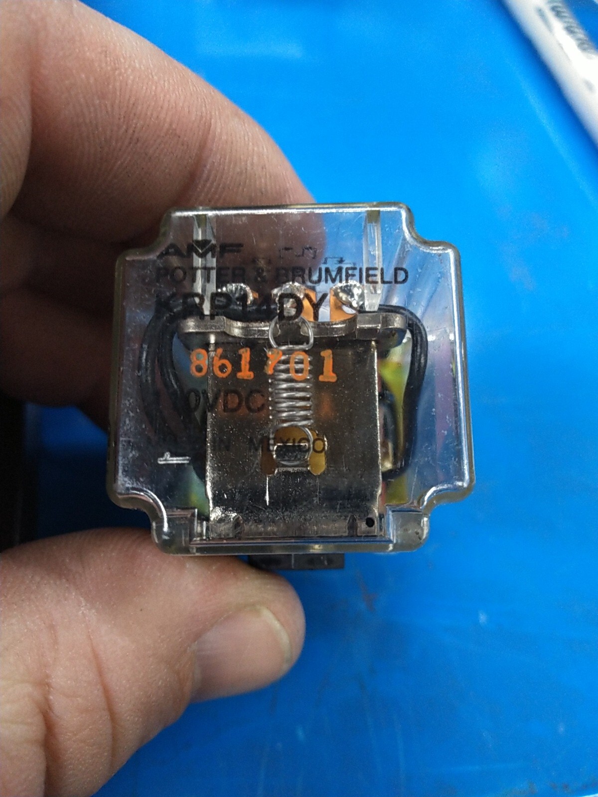 Potter & Brumfield KRP-14DY-110 Relay 11-Pin 110VDC Coil