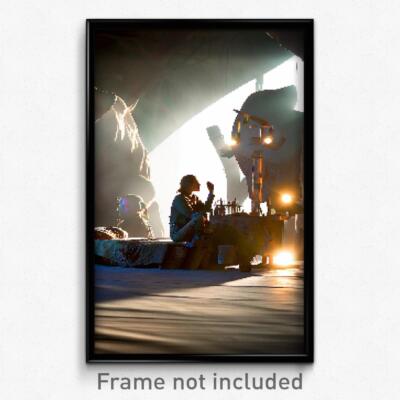 Pixel Art Poster - Artistic Bivouac (8 Bit Psychedelic Trippy Video Game Print)
