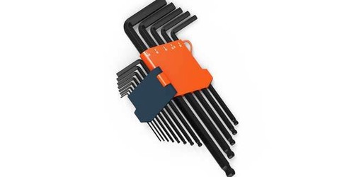 PRESCH Innensechskantschlüssel Set HX 13 tlg Innensechskant Satz Winkelschlüssel - Bild 6 von 6