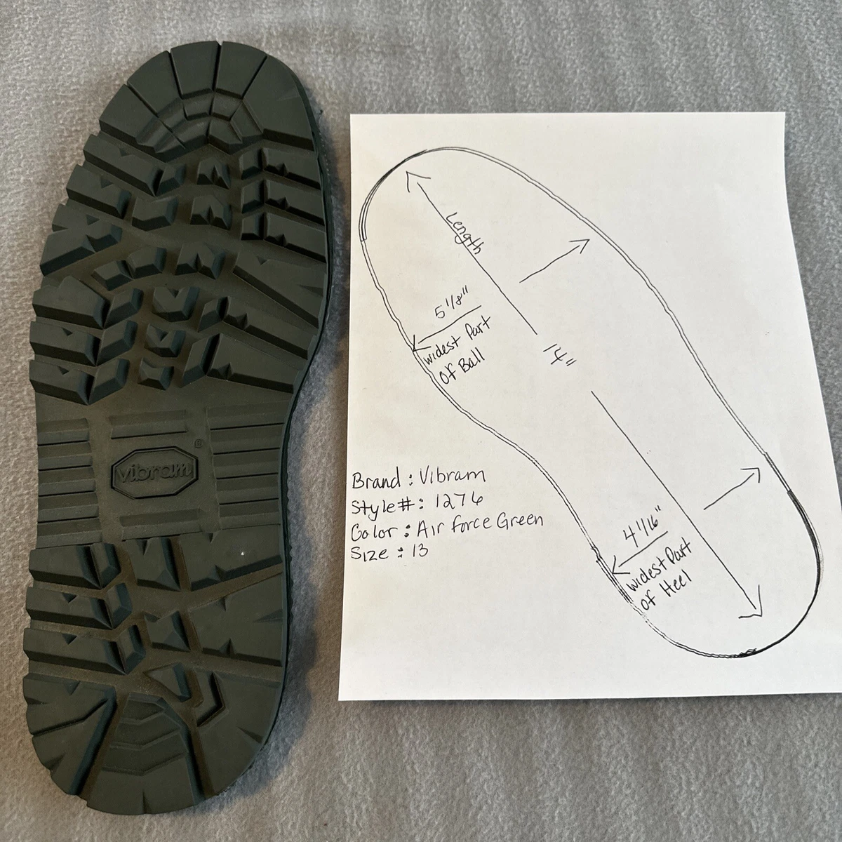 Vibram cobbler hotsell