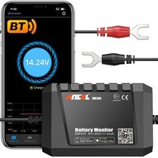 Battery Test Tool for 12V Car Battery Charging Cranking Tester Android IOS BM300
