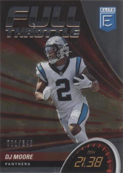 2022 Panini Donruss Elite D.J. Moore #FT11 - 1 of 2
