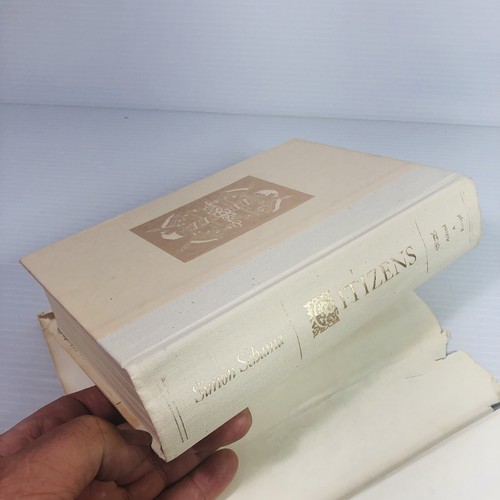 Citizens: A Chronicle of the French Revolution First Edition Dust Jacket - Picture 3 of 20