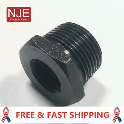  Steel Muzzle Thread Adapter Convert 5/8x24 to 3/4 NPT