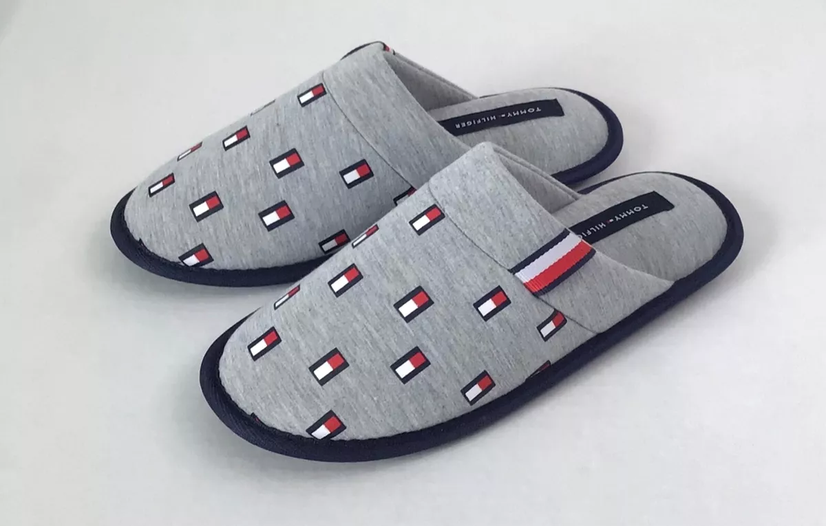 molester cement fure New Tommy Hilfiger Xander Slippers Mens Size 8 | eBay