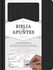 RVR 1960 Biblia de Apuntes, Negro Símil Piel by B&H Español.