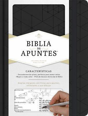 RVR 1960 Biblia de Apuntes, Negro Símil Piel by B&H Español.