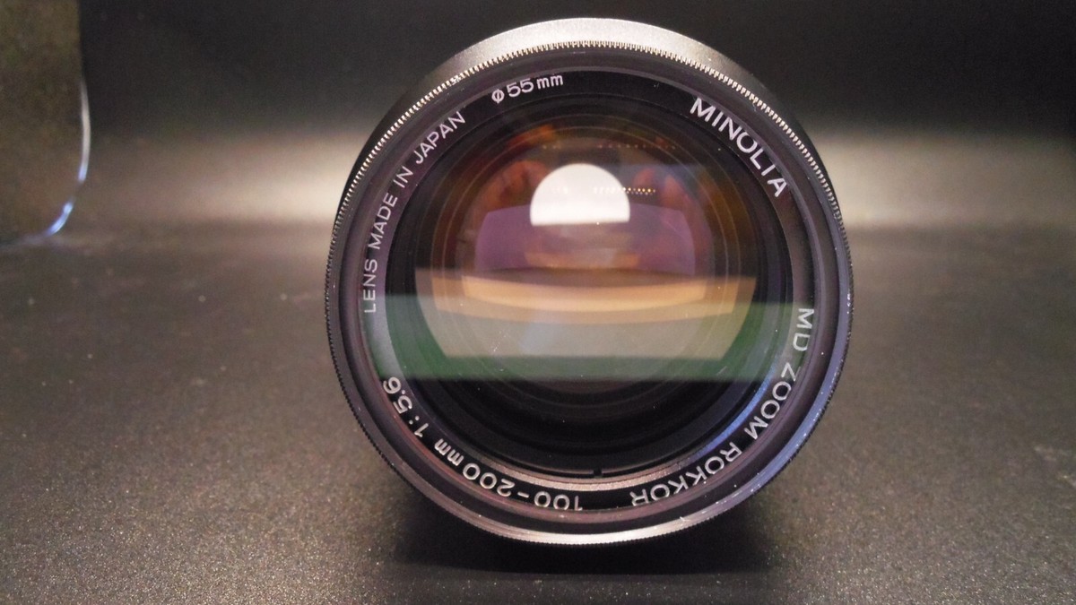 Exc++++] MINOLTA MD ZOOM ROKKOR 100-200mm F5.6 Lens From