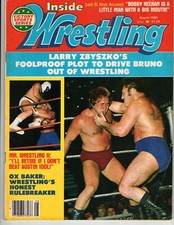 INSIDE WRESTLING AUGUST 1980 BRUNO SAMMARTINO LARRY ZBYSZKO BOBBY HEENAN WWWF