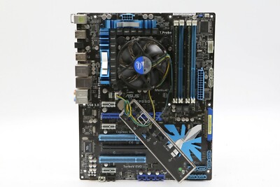 Asus P7P55D LGA1156 ATX Motherboard + IO + Intel Core i5-670 3.46GHz + 16gb F61