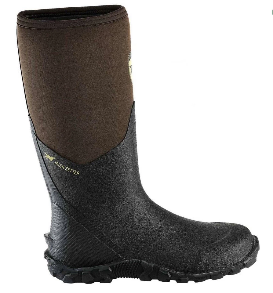 Irish Setter MudTrek Wide 15in Uninsulated Waterproof Hunting Boots - Brown - Image 3 of 4