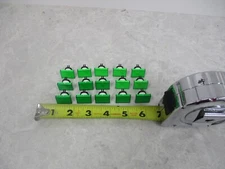 LOT OF 15 IDEC AL6H-LK1-G RECTANGULAR LENS, T1777