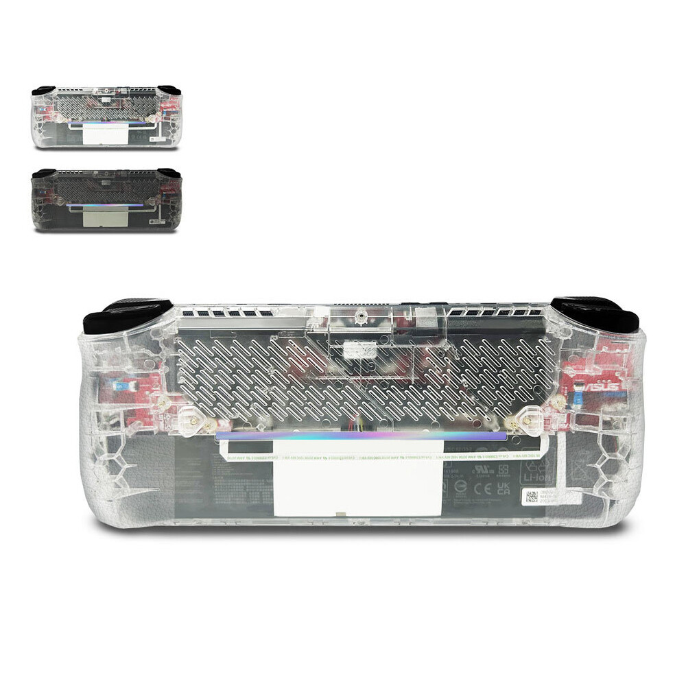 Transparent Back Plate Compatible for ROG Ally X,DIY Replacement