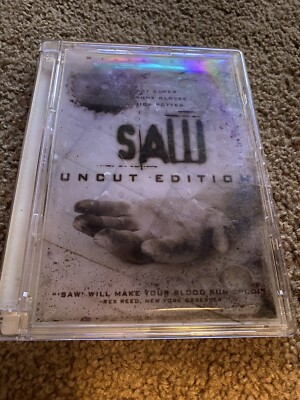 Saw (DVD, 2005, Uncut Edition)