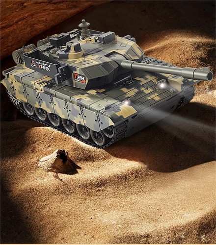 33cm Rc Tank Remote Control War Tanks Crawler Car Vehicle Battle Electric Model - Picture 5 of 27