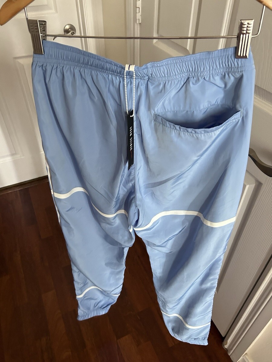 【Adam Selman Sport】 Taped mid-rise trackpants NWT Adam Selman Sport Taped Track Pant in Powder Blue S | eBay