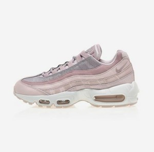 NIKE WOMEN'S AIR MAX 95 Barely Rose Silver Fashion Sneakers,Shoes CI3710-600  | eBay