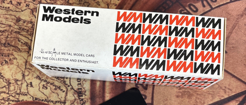 Western Models 1/43 Chevrolet Corvette 1983 Car Blue WP 108 - Picture 2 of 12
