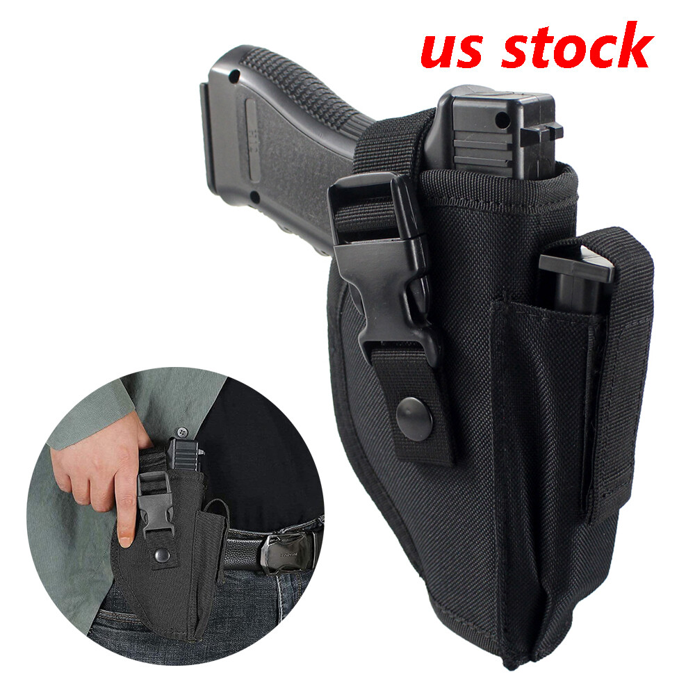 Étui Tactique Pistolet OWB – Taille Unique, Fixation Ceinture & MOLLE, Main Droite