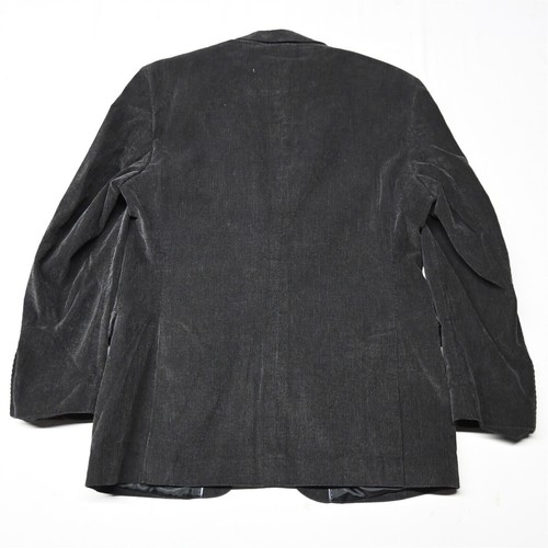 NEW Pronto Uomo 39R 40R Black Gray Corduroy Mens Blazer Sport Coat Jacket - Picture 12 of 12