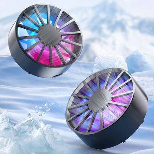 Smartphone Cooler Magnetic Cooler Phone Cooling Fan for Cellphone Tablet - Zdjęcie 15 z 17