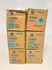 6 New Genuine Konica Bizhub C454,C454e,C554,C554e TN512 CCCMYY Toners