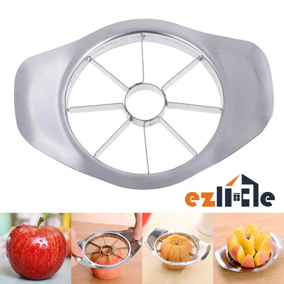 Apple Slicer Peeler Knife Corer Easy Cutter Stainless Steel Fruit
