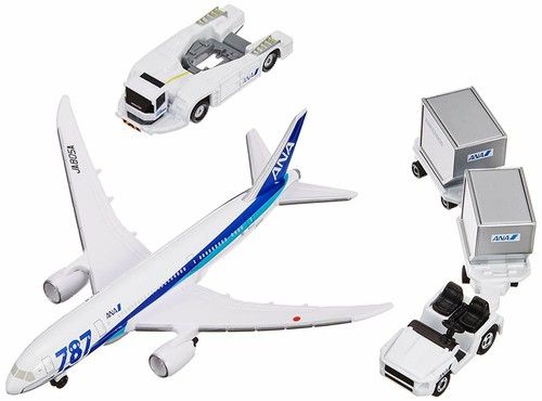 Tomica - Boeing 787 Airport Set (ANA) by Takara Tomy - Picture 2 of 3