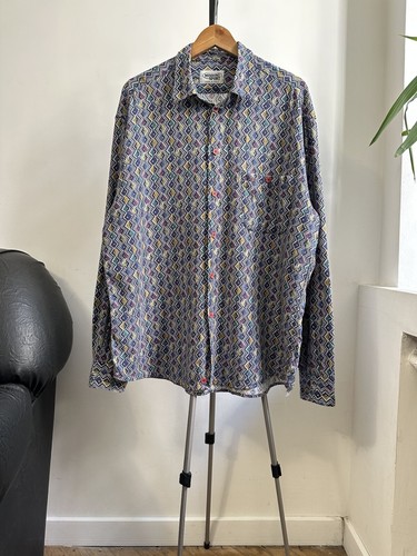 Missoni Sport Vintage Multicolor Shirt Made In Italy XL - Picture 2 of 8