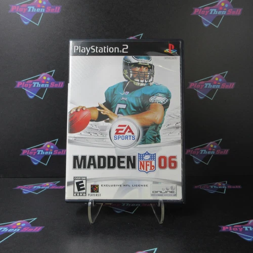 Madden NFL 2006 PS2 PlayStation 2 Complete - 1 Year Warranty VG