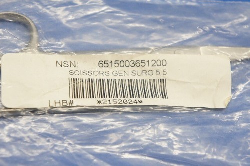 PSI Scissors General Surgical 5.50 - Picture 4 of 4