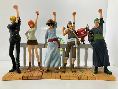 One Piece DRAMATIC SHOWCASE 1st season vol.1 figures All 6 One Piece DRAMATIC SHOWCASE 1st season vol.1 figures All 6