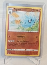 Pupitar Hp 80 Holo #87 Pokémon Card 2020