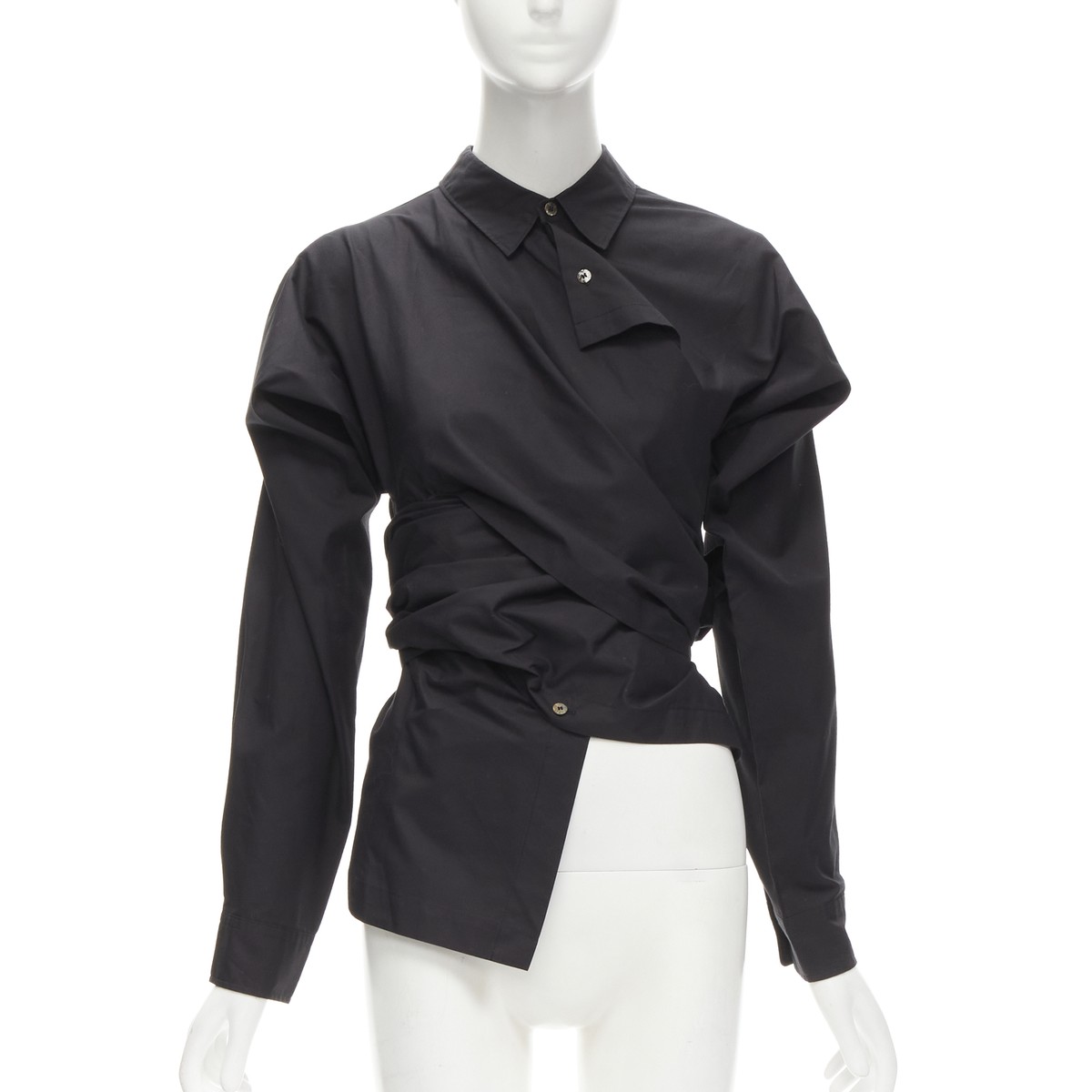 COMME DES GARCONS Vintage 1980's deconstructed wrap bias COMME DES GARCONS Vintage 1980's deconstructed wrap bias