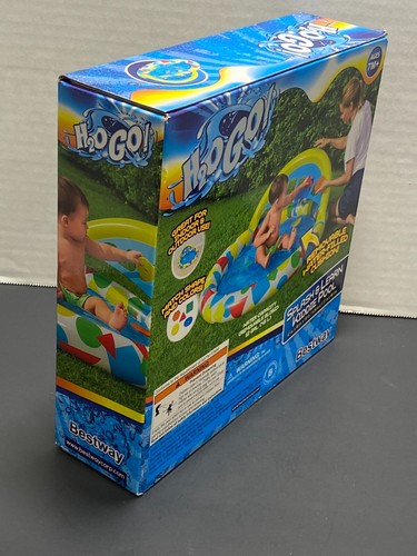 H2O GO Splash & Learn Kiddie Pool Indoor/Outdoor 47" x 46"x 18" Brand New 2021 - Picture 3 of 3
