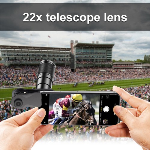 1 Set Phone Camera Lens 22X téléobjectif téléobjectif Macro Fisheye - Zdjęcie 12 z 12