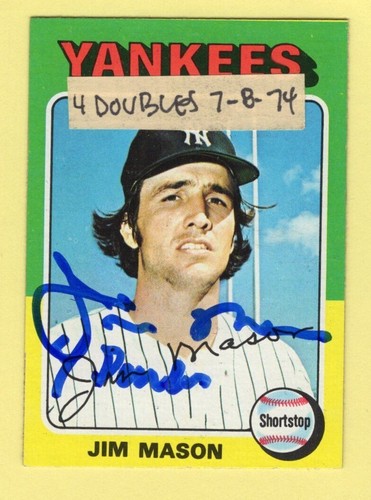 Autographed New York Yankees 1960' 70's 80's 90's 2000's 15% off after 4 cards - Picture 59 of 248