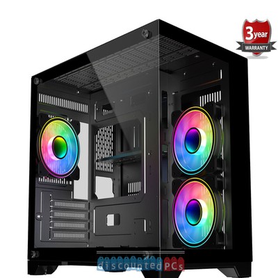 AMD Ryzen 5 8600G DDR5 A620 Concept 80+ NVMe PC Computer PC up906