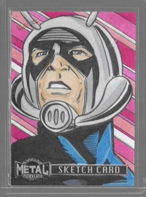2024 Metal Universe Avengers Giant Man Sketch Artist Rob Broussard