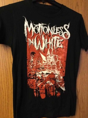 House Motionless in White Band Shirt Classic Black Unisex S-5XL 1G0067