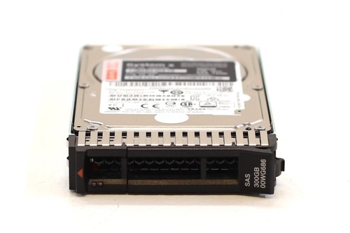 Lenovo AL14SEB030N 300GB 2.5" 12Gb/s 10K RPM SAS HDD W/Caddy FRU P/N: 00WG666 - Afbeelding 4 van 5